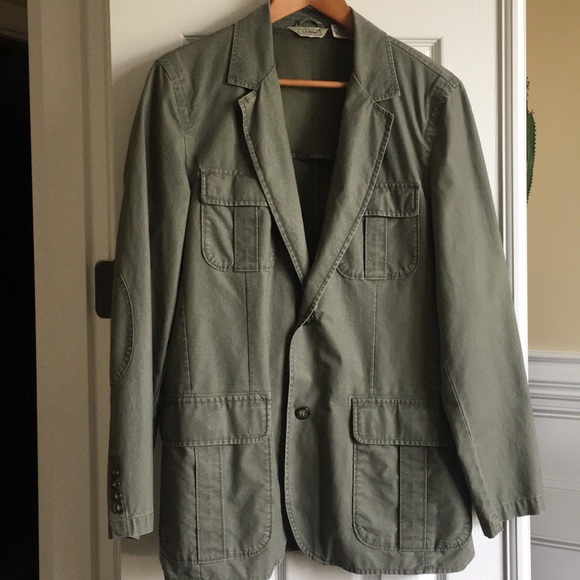 Ll Bean Safari Field Coat 